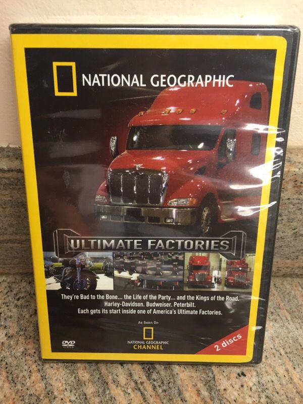National Geographic Ultimate Factories NEW DVD