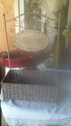Celebrating Homes welcome basket