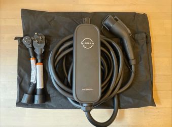 Nissan Ariya Leaf EV Charger OEM 110V & 240V 30 AMPS 30a Level 2 Charging Cable