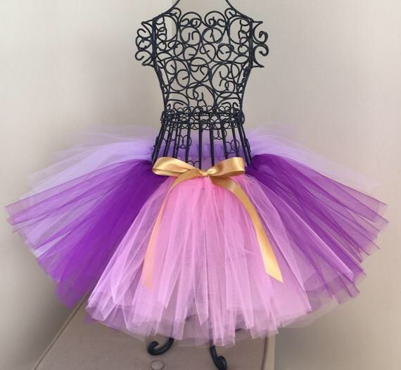 Tangled Rapunzel theme tutu baby girl