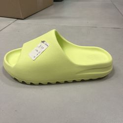 Adidas Yeezy Slide Green Glow 