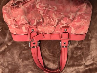 Coach pink purse