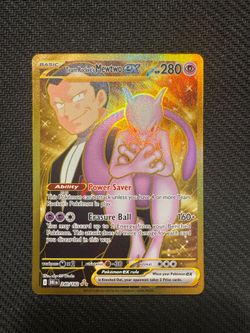 Team Rocket's Mewtwo ex 240/182