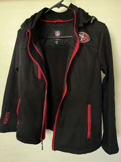 Womens San Francisco 49ers Rain Jacket