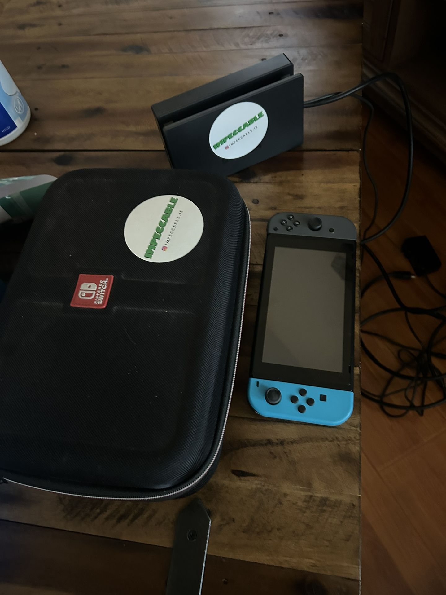 Nintendo Switch + Controllers and Console Carrying Case