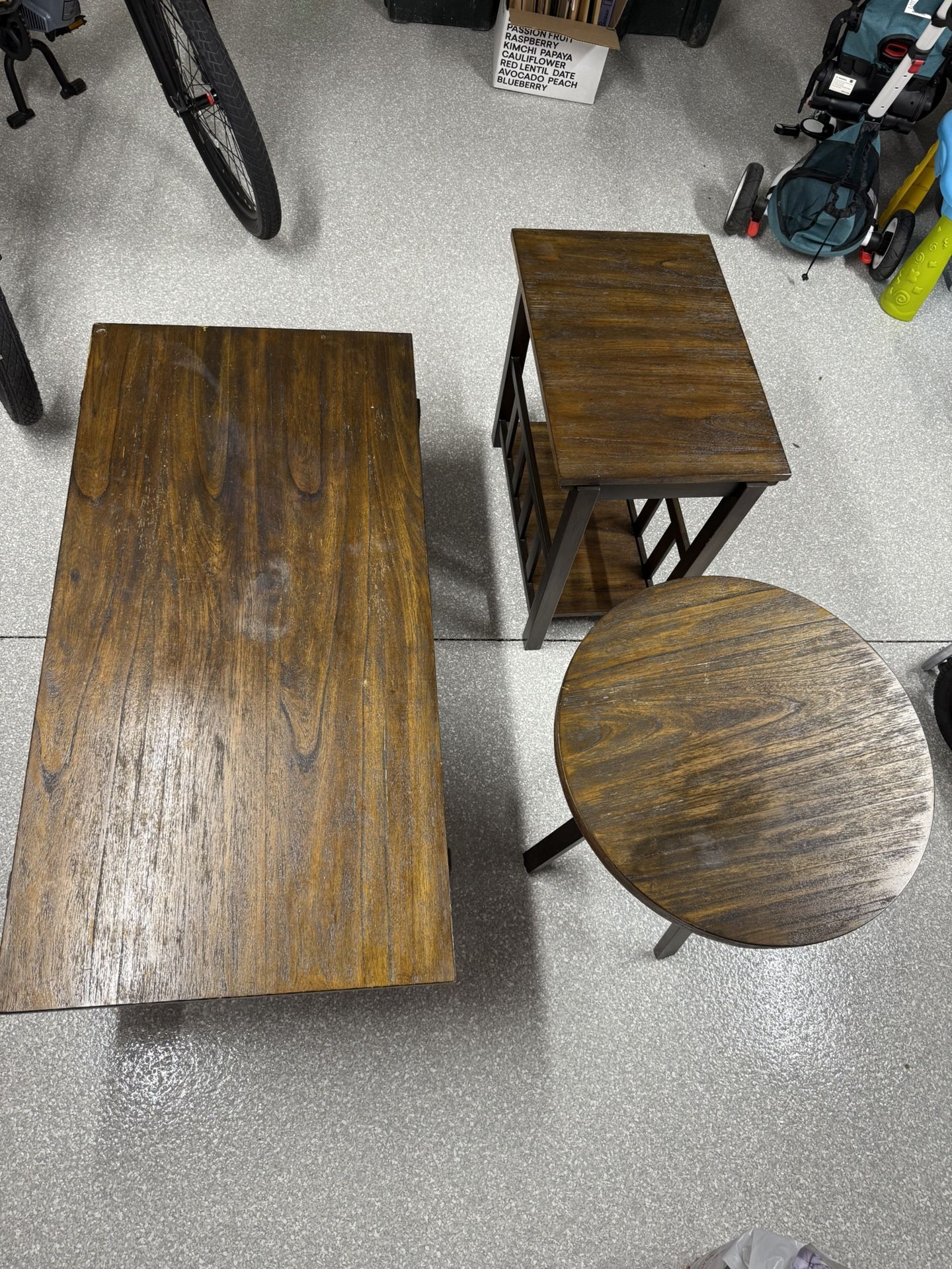 Coffee and End Table Set