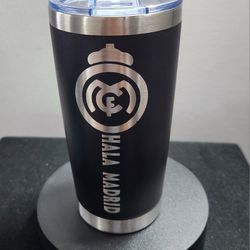 Real Madrid Vacuum Insulated Tumbler Stainless Steel 20 Oz.