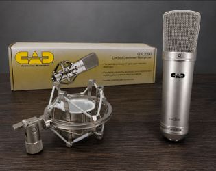 CAD GXL2200 Condenser Microphone w/ Shock Mount & Box