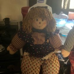 Raggedy And Doll Boy And A Girl