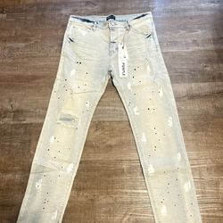 Purple jeans size 38