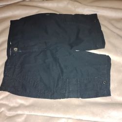 Silver Jeans Black Shorts. Size 12