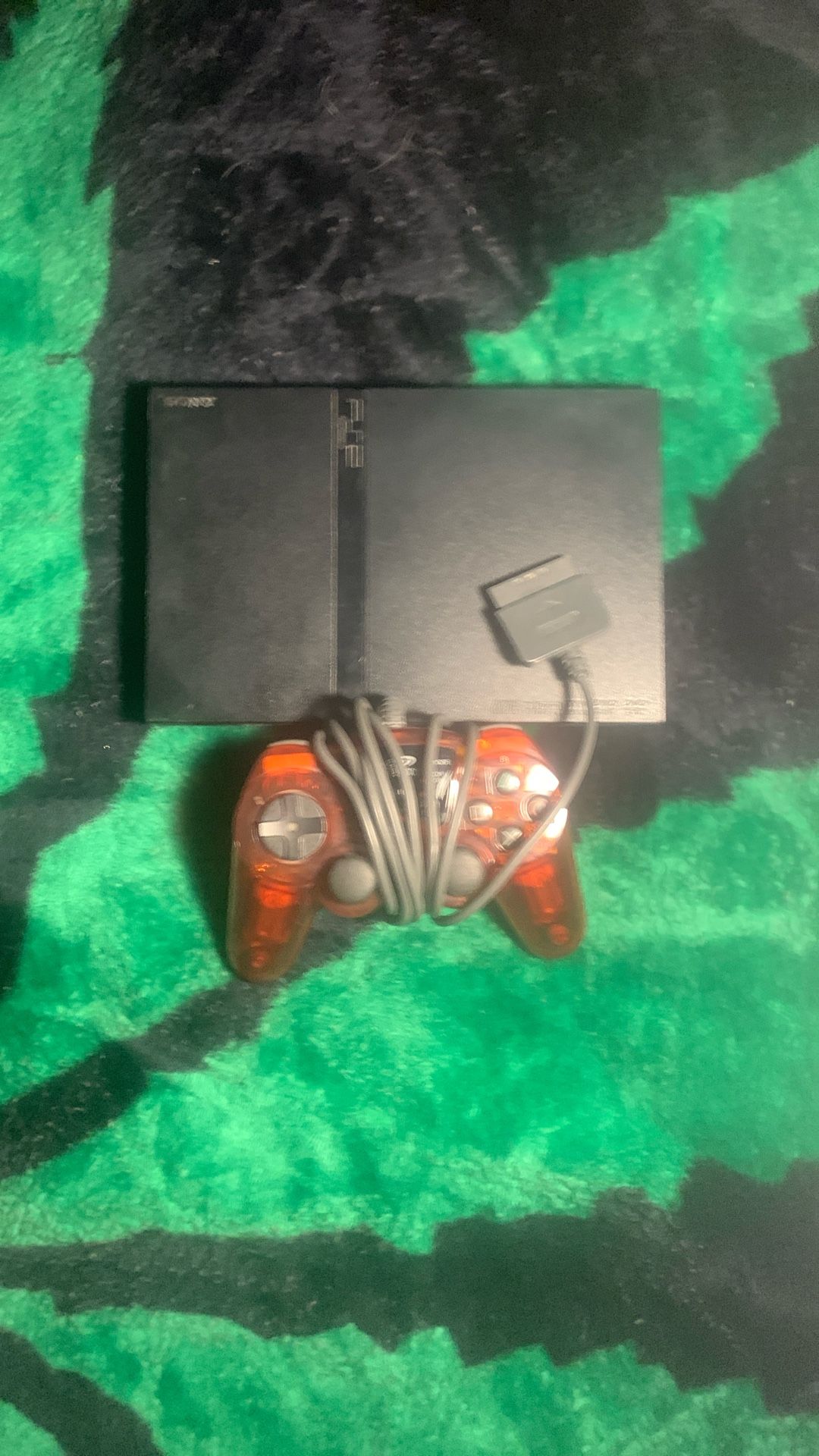 Sony PS2 Console + High Frequency Controller – Works Great