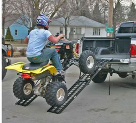 Black Widow BW-10812-2 Aluminum 9' Folding ATV Ramps