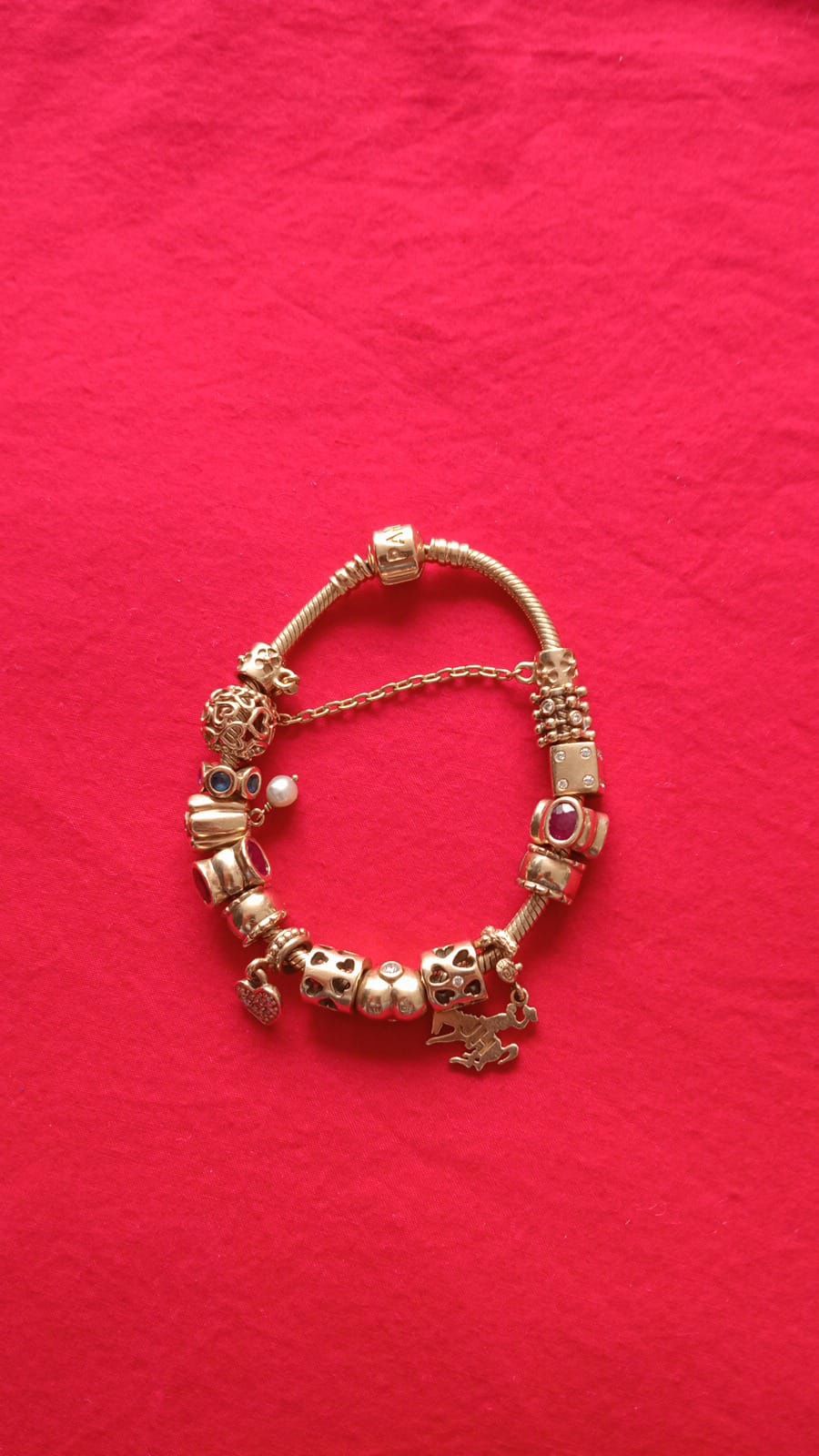 Vendo Pandora Original Oro Rosado 14k Nueva