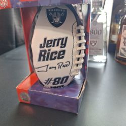 2002  Jerry Rice Collectible Football