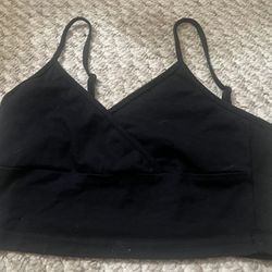 Shein Women’s Black Cropped Tank Size Small 
