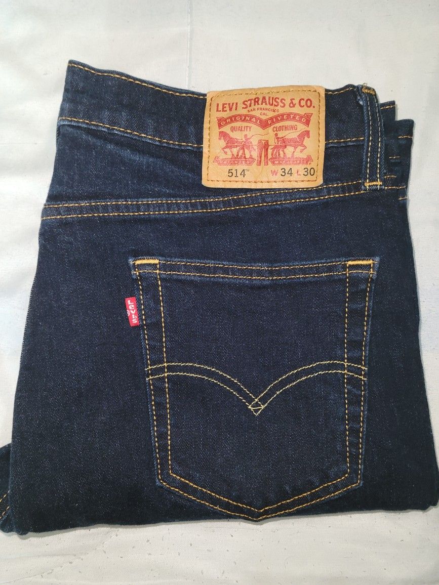 New 514 Levi's W 34 L 30