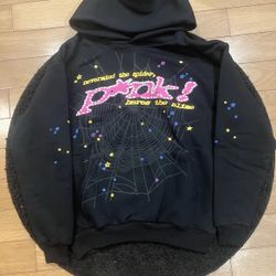 Pink! Sp5der Hoodie 