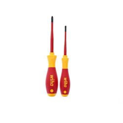 WIHA 2PC Terminal Block Screwdriver Set - 1000V Insulated