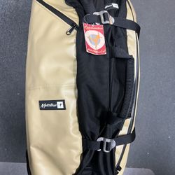 Metolius Crag Station Climbing Duffel Bag Tan/Black 41 L capacity (28″ × 13″ × 10″)