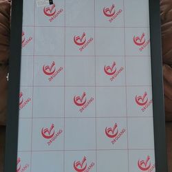 Athletic Jersey Shadow Frame Square Lockable Display Case with Brass Hook Hanger