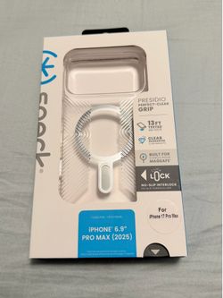 Speck iPhone 17 Pro Max case Clear