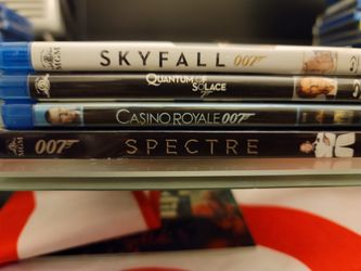 Blu Ray - 007 Daniel Craig 4 Movies Set