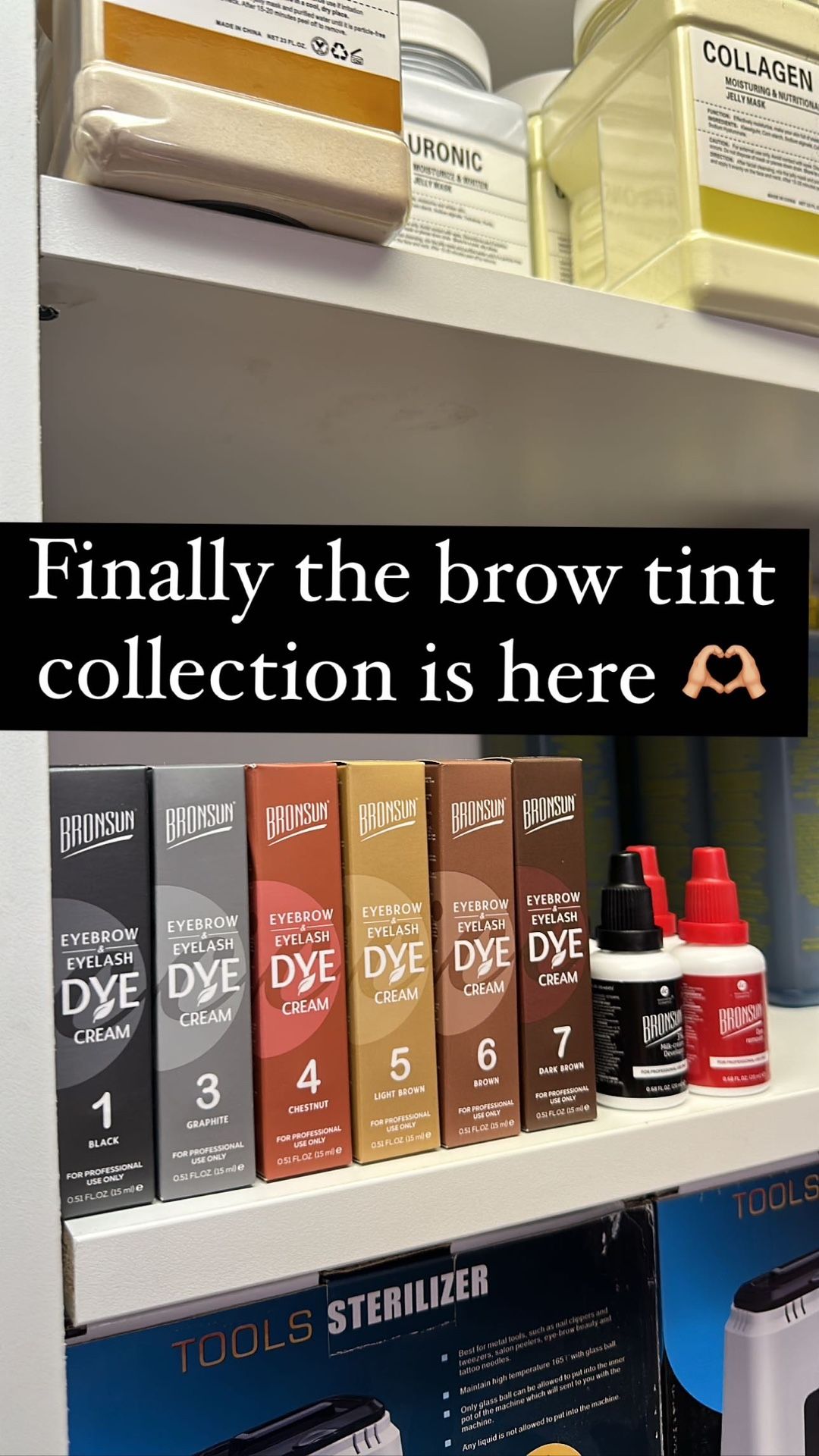 Brow Tint Available