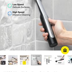 HOTO Wand™ Cordless Spin Scrubber Retail $40 + Tax 