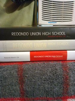 REDONDO UNION HIGH SCHOOL YEARBOOKS $15 For All