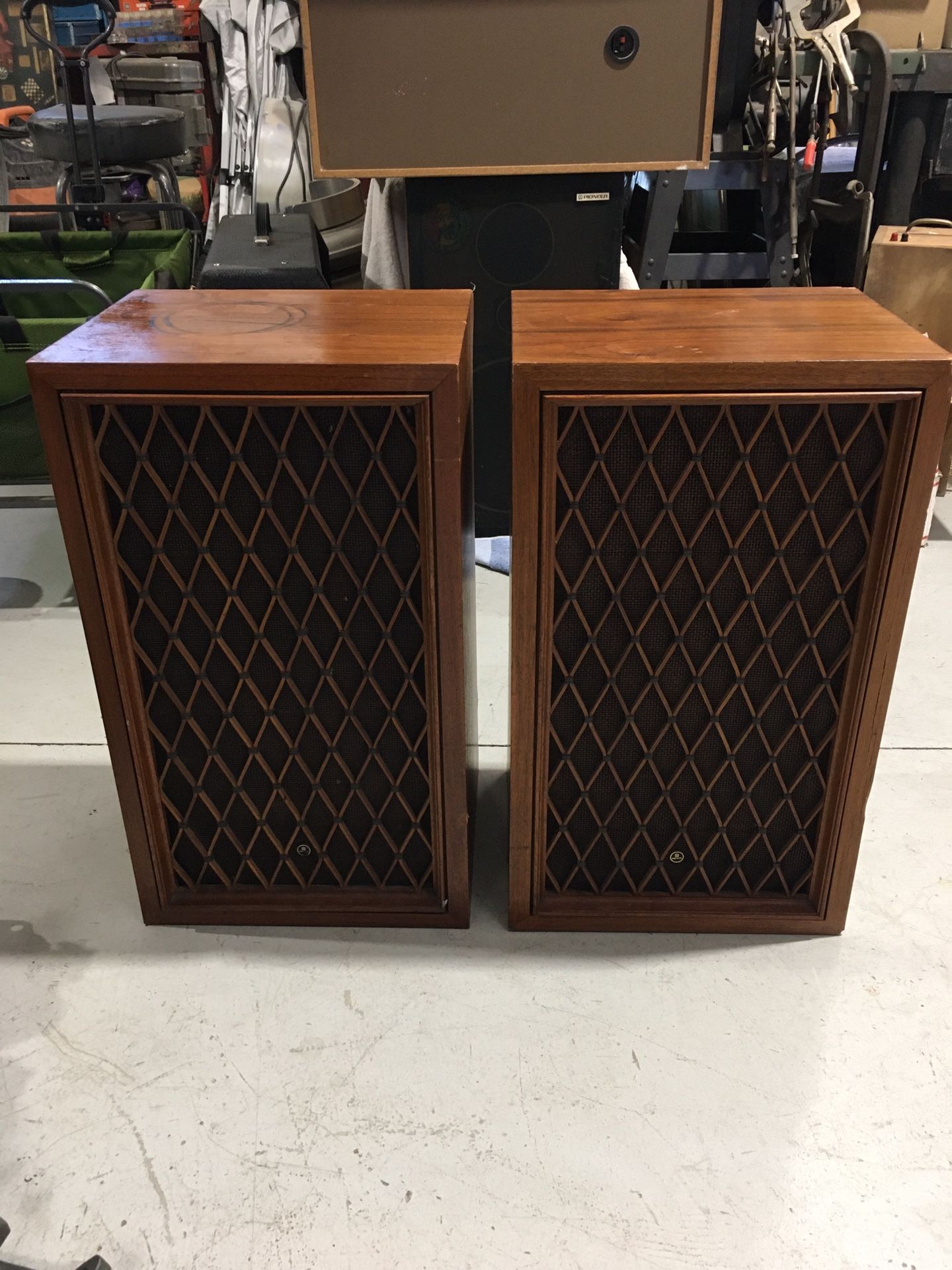 Vintage Pioneer Cs-77 Speakers