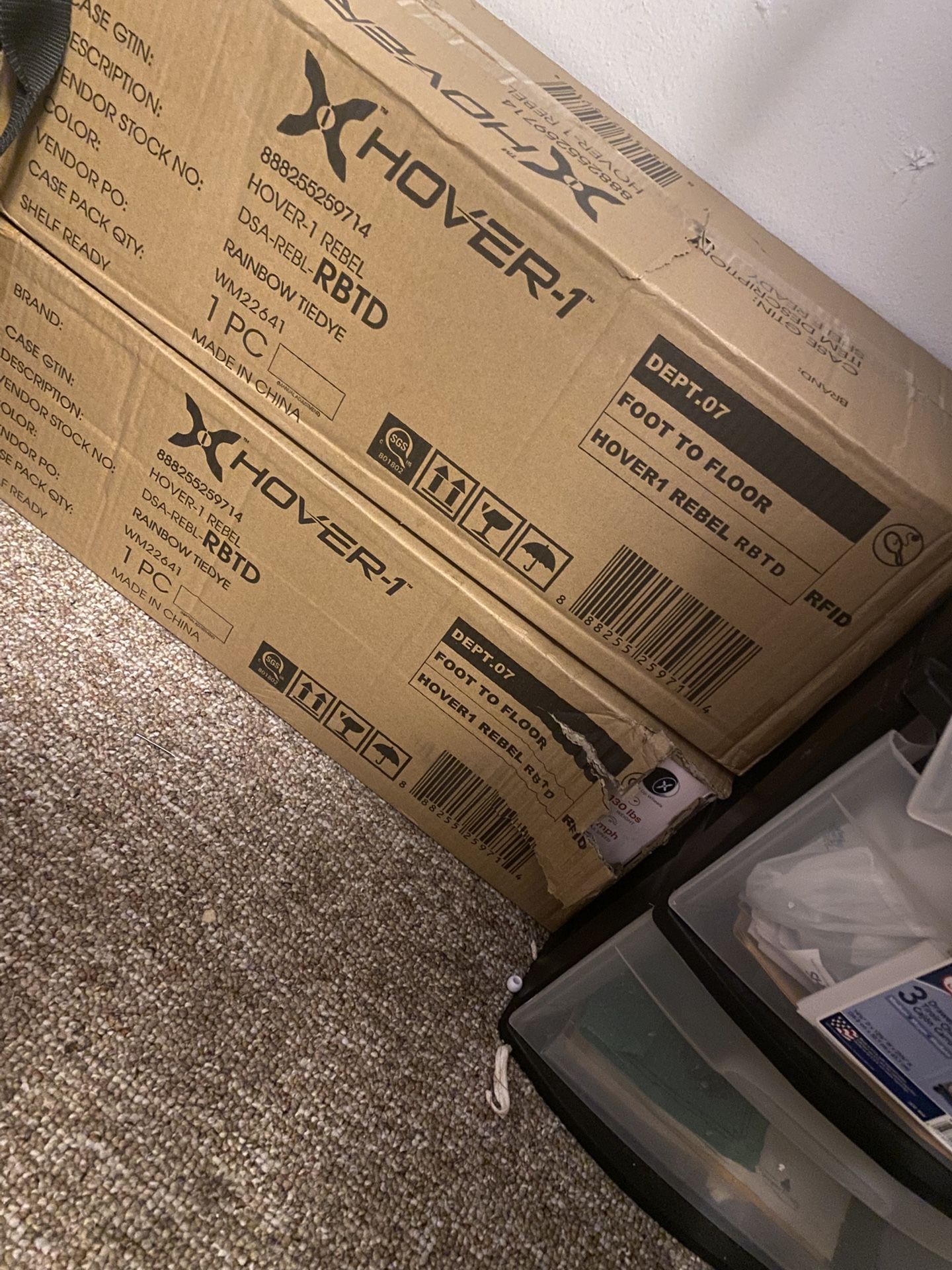 Two brand new hoverboards