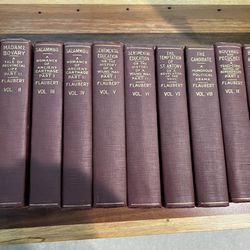 10 Volume Set - Gustave Flaubert Books