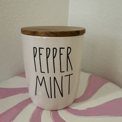 RAE DUNN PEPPERMINT CELLAR