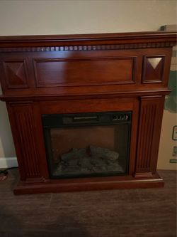 Fireplace with remote