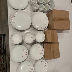 Dishes by Mikasa Red Berries IND01016 $100 OBO