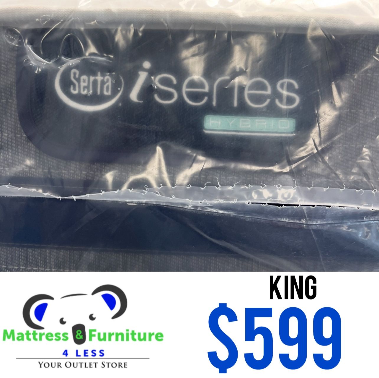 King Size Serta I series Hybrid Mattress