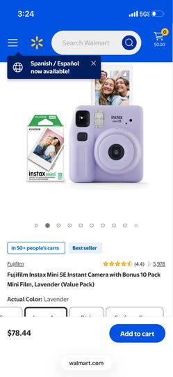 Brand new instax fujifilm