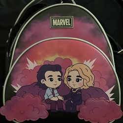 Like New Marvel Loki Sylvi & Loki Cloud Mini Backpack