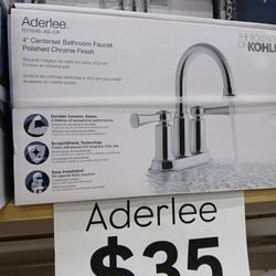 Kohler Aderlee centerset bathroom faucet 