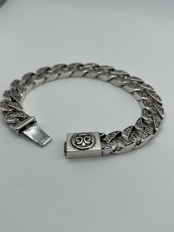 Engraved Men’s Chain Link Bracelet