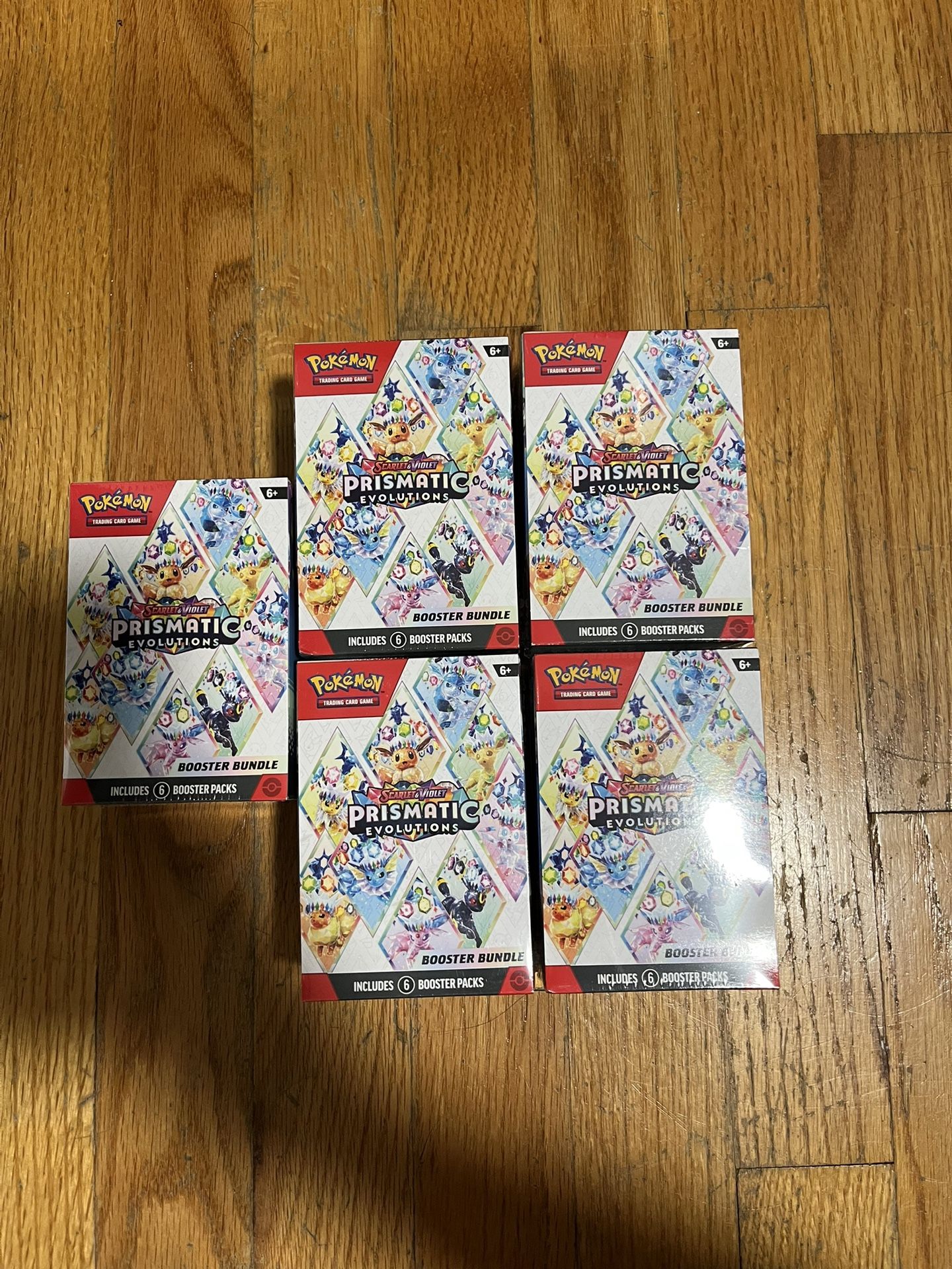 Fs/Ft Prismatic Evolutions Booster Bundles