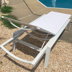 Outdoor Metal Chaise Williams Sonoma