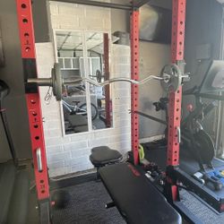 Ethos Power Rack + Weights