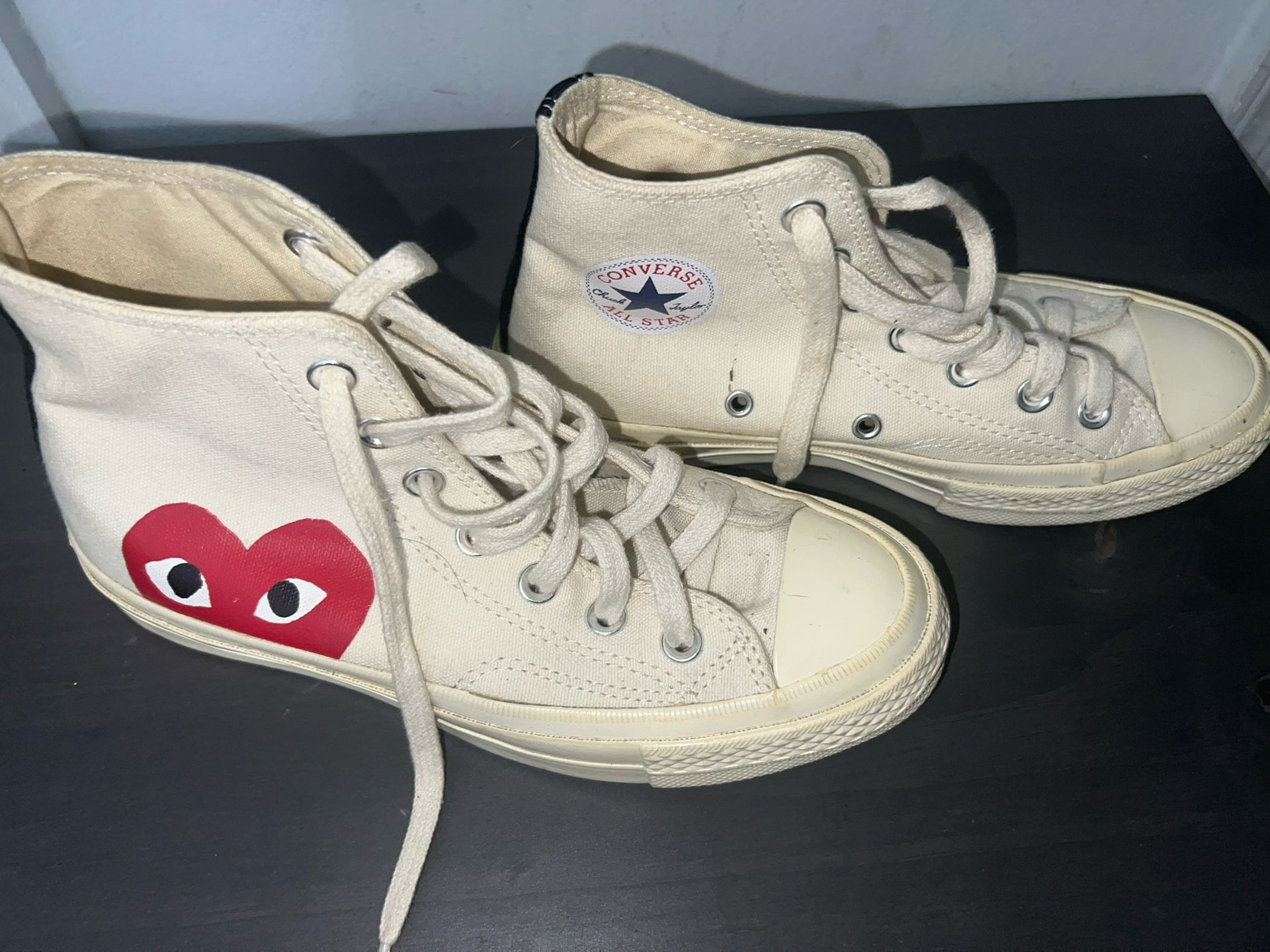 Comme des Garcon PLAY Converse (no Box) 