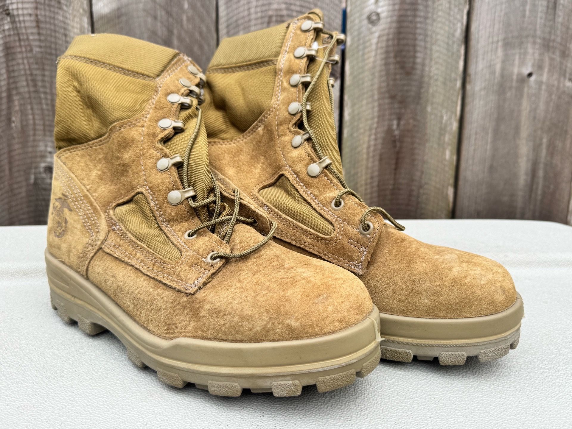 NEW Bates USMC Steel Toe Boots (E40501) – Vibram – Size 9