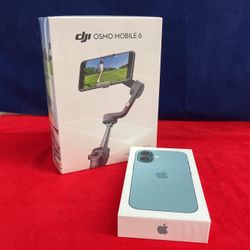 iPhone 16 256GB With OSMO Mobile 6 