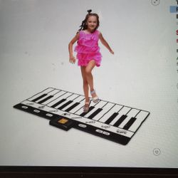 Dance-On Floor Piano Playmat, With 24 Keys. Plays, Records, Different Sounds, Etc.