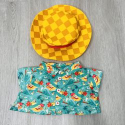 Build A Bear Shirt And Hat Accessories 