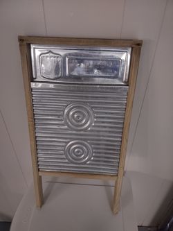 Antique Rare 1920's Magic Circle hand washboard
